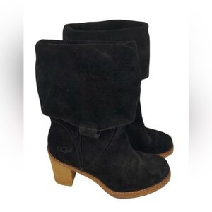 UGG Suede Heeled Boots